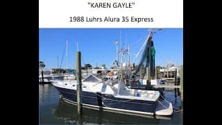 35' Luhrs Alura - Karen Gayle Beaufort, NC